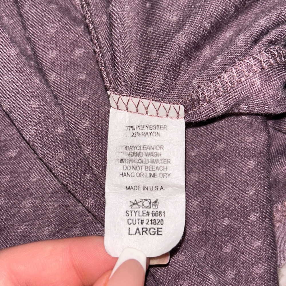 Purple Entro blouse • - Picture 5 of 5